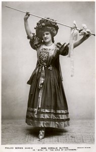 Coralie Blythe como Mitzi, c1908. de Philco Publishing Company