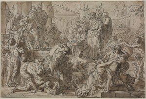 Sujeito romano, 1700. de Philibert Benoît Delarue