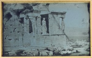 Erechtheion, Acrópole, Atenas, 1842