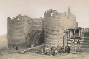 Portão da Cidadela de Saladino de Philibert Joseph Girault de Prangey
