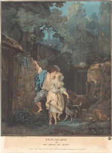 O Escalade, ou despedidas matinais de Philibert Louis Debucourt