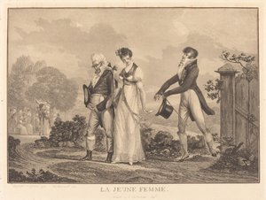 A jovem senhora de Philibert Louis Debucourt