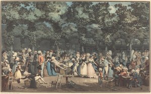 O Passeio Público de Philibert Louis Debucourt