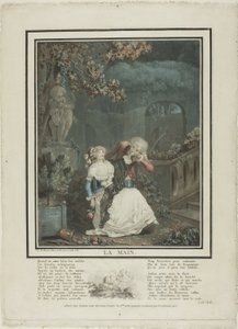 A mão de Philibert Louis Debucourt