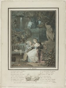 A Rosa de Philibert Louis Debucourt