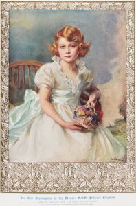 Princesa Elizabeth, 7 anos de idade
