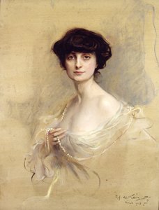 Anna de Noailles (1876-1933) 1913 (óleo sobre tela)
