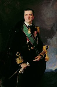 Miklos Horthy de Nagbanya (óleo sobre tela)