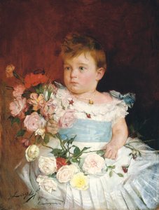 Retrato de H.R.H. Príncipe Boris da Bulgária, Duque da Saxônia, mais tarde Rei da Bulgária