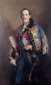 Retrato do Rei Alfonso XIII de Espanha (1886-1941)