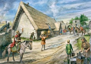 Forte Romano de Birdoswald, século II, c1990-2010