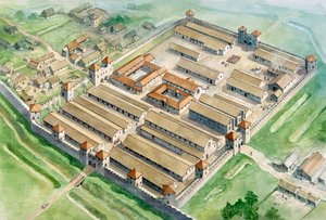 Forte Romano de Birdoswald, século III, c1990-2010