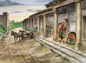 Forte Romano das Casas, século II, c1990-2010 de Philip Corke