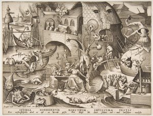 Inveja Invidia de Os Sete Pecados Capitais, 1558.