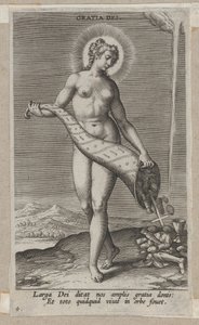 Graça de Deus, da Prosopografia, ca. 1585-90., c. 1585-90. de Philip Galle