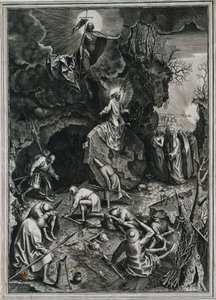 A Ressurreição de Cristo de Philip Galle