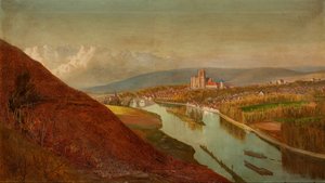 Sens dos vinhedos, 1863 de Philip Gilbert Hamerton