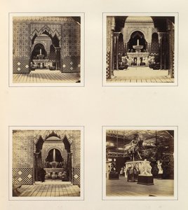 [Alhambra e Corte dos Leões, Vista no Transepto Sul], c. 1859. de Philip Henry Delamotte.