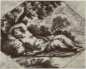 Bispo [Jan de Bisschop], Uma Bela Adormecida de Philip Henry Delamotte