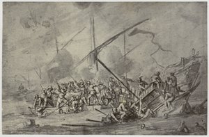 Della Bella, Uma Luta no Mar de Philip Henry Delamotte