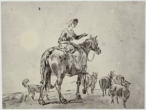 Gilpin, A Pastora de Philip Henry Delamotte