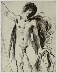 Guercino, um jovem de Philip Henry Delamotte