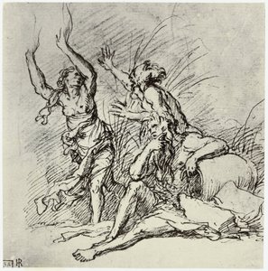 Salvator Rosa, Pan e Syrinx de Philip Henry Delamotte