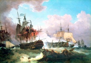 A Batalha de Camperdown, 1799
