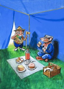 O rato da cidade e o rato do campo de Philip Mendoza