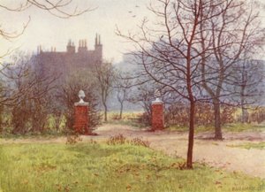 Jardim de Scarsdale House, Kensington, 1892 de Philip Norman