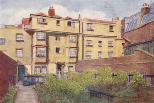 Nos 13, 14 e 15 Nevills Court, Fetter Lane, 1901