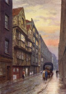 Wych Street, Strand, olhando para o noroeste, 1901
