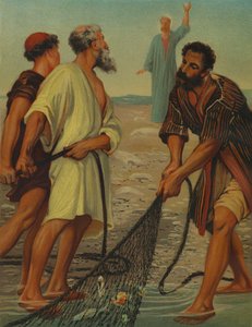 Cristo chamando os discípulos de Philip Richard Morris