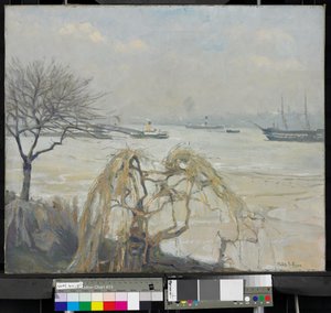 Ferry-boat em Cheshire de Philip Stuart Paice
