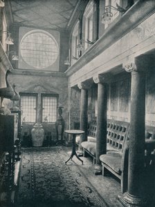 Salão de mármore no nº 1 Holland Park, 1898