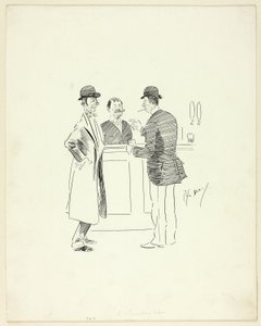Um bar de bebidas de Philip William May