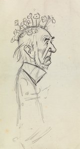 Retrato caricatural de Gladstone de Philip William May