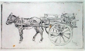 Burro e carroça