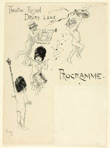 Programa Teatro Royal Drury Lane de Philip William May