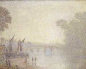 A Classic Landscape, Richmond, Surrey de Philip Wilson Steer