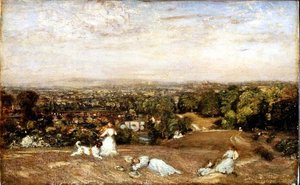 Crianças Brincando, Passeios Ludlow de Philip Wilson Steer
