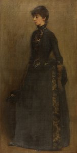 Lady in Grey: Sra. Montgomery (óleo sobre tela) de Philip Wilson Steer