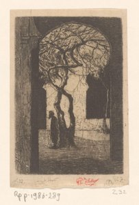 Vista perto da mesquita Djamaa el Kebir, em Argel
Djemaä el Kebir (título original) de Philip Zilcken (signed by artist)
