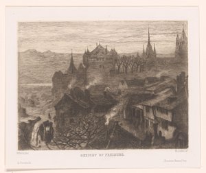 Vista de Freiburg (título original no objeto)