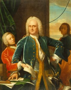 Jan Albert Sichterman com seu filho Jan Albert