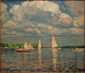 Veleiros no Wannsee