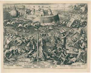 Fortitudo Fortitude de As Sete Virtudes, 1559.