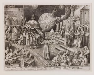 Temperantia Temperance de As Sete Virtudes, 1560.