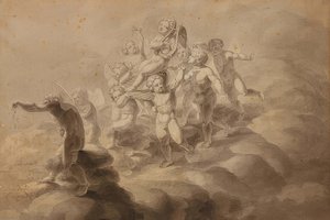 O triunfo do amor. 1800 de Philipp Otto Runge