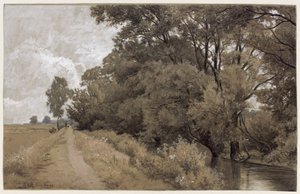 Paisagem de musgo perto de Gern de Philipp Röth